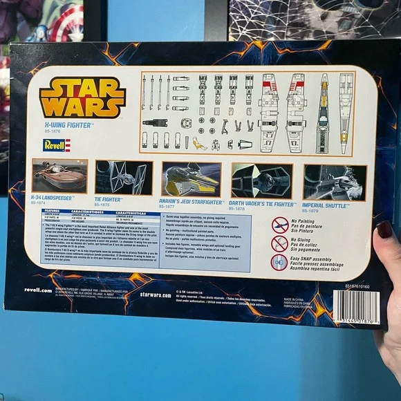 BRAND NEW/UNOPENED STAR WARS REVELL X-Wing Fighter kit - Picture 3 of 6